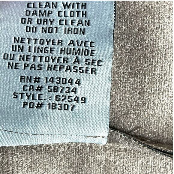 Bagatelle Collection Faux Leather Jacket Pink Open Front Women's Size Large - Picture 8 of 12